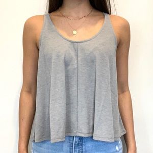 Saltwater Luxe Grey Tank Top